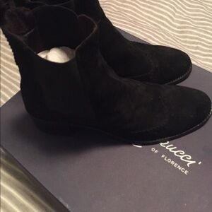 Beautiful Suede Sesto Meucci Italian Boots sz7 🌺